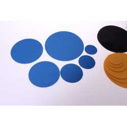 10 cm Pad aus Merino-Wollfilz, blau ab € 2,70