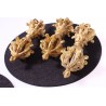 Dorje "XL" goldfarben glänzend 9-fach Speiche, Tibet, ca. 520 g
