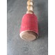Holz-Leder-Klöppel für große Schalen